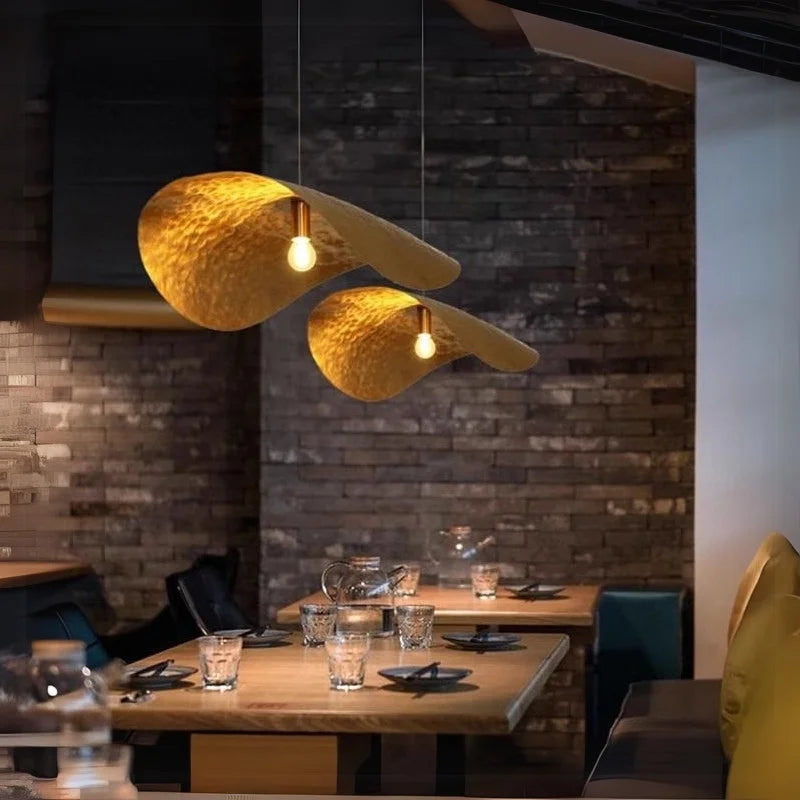 Gold Pendant light