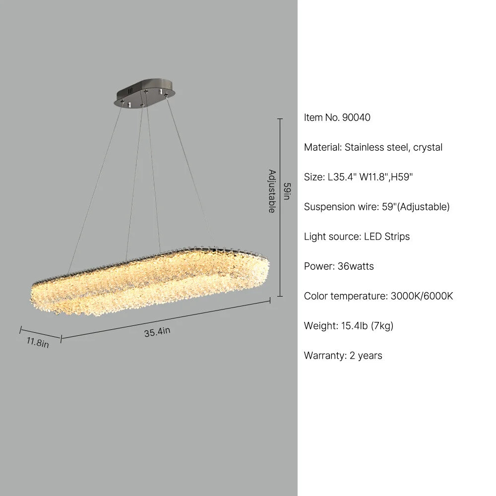 crystal dining room chandelier