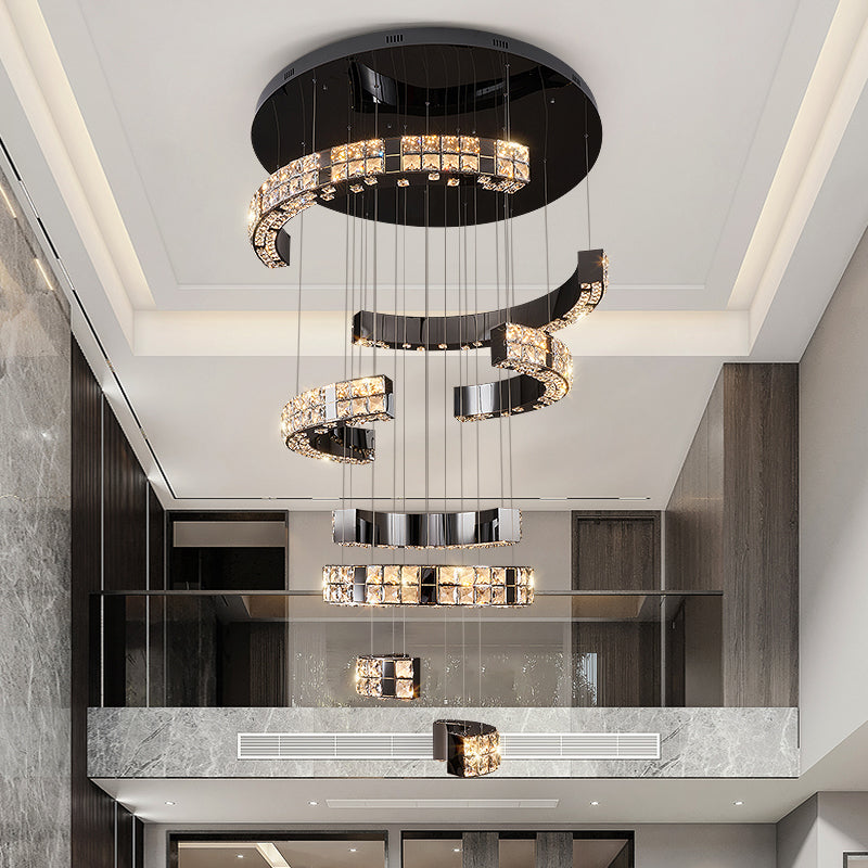 large chandeliers for high ceiling
