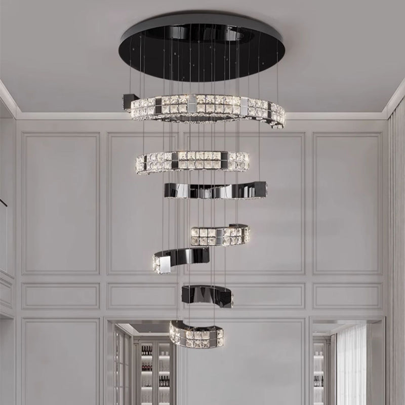 large chandeliers for high ceiling