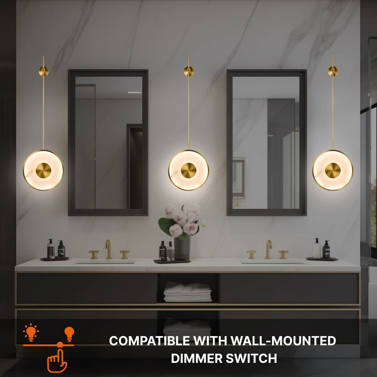 LED Marble Wall Sconce