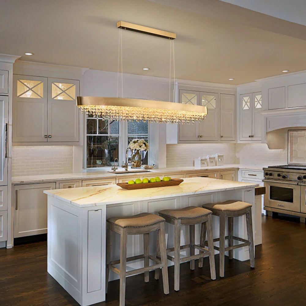 Large Crystal Chandelier