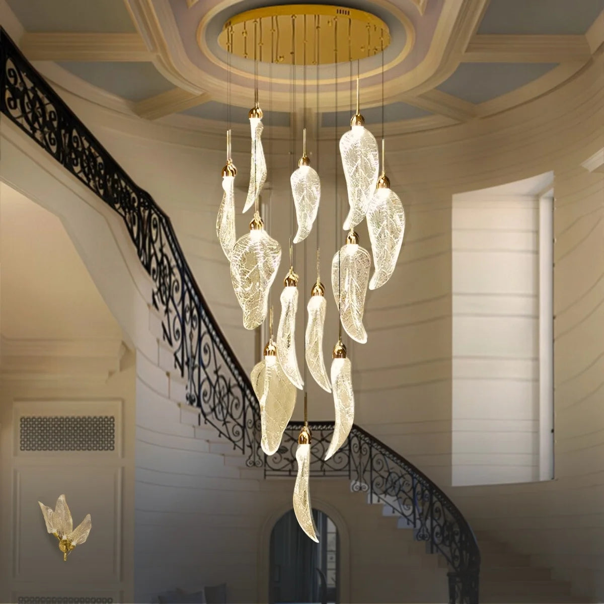 modern design entrance chandelier