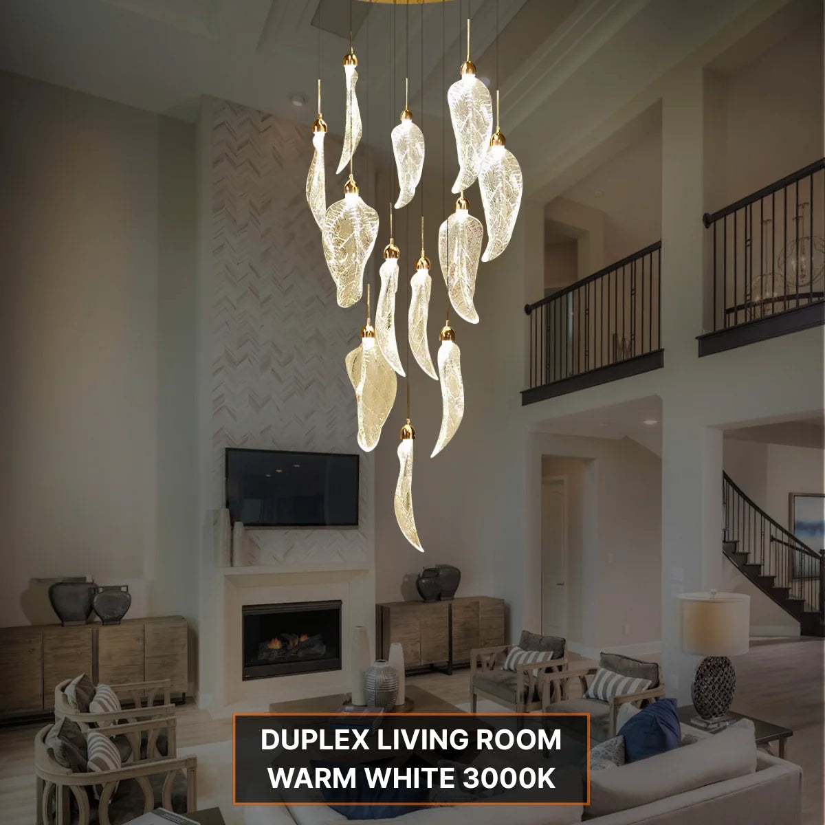 Leaf Chandelier