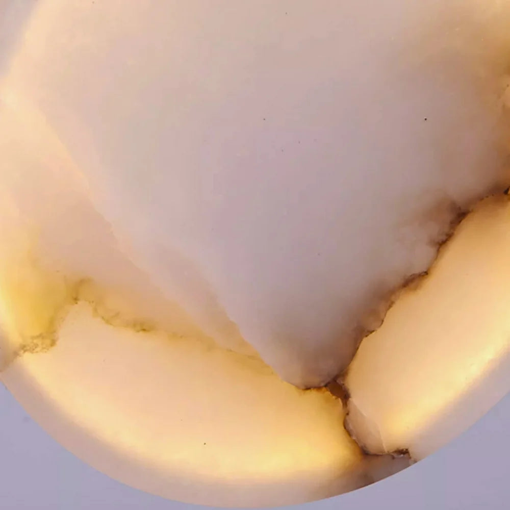 Marble Entryway Chandelier