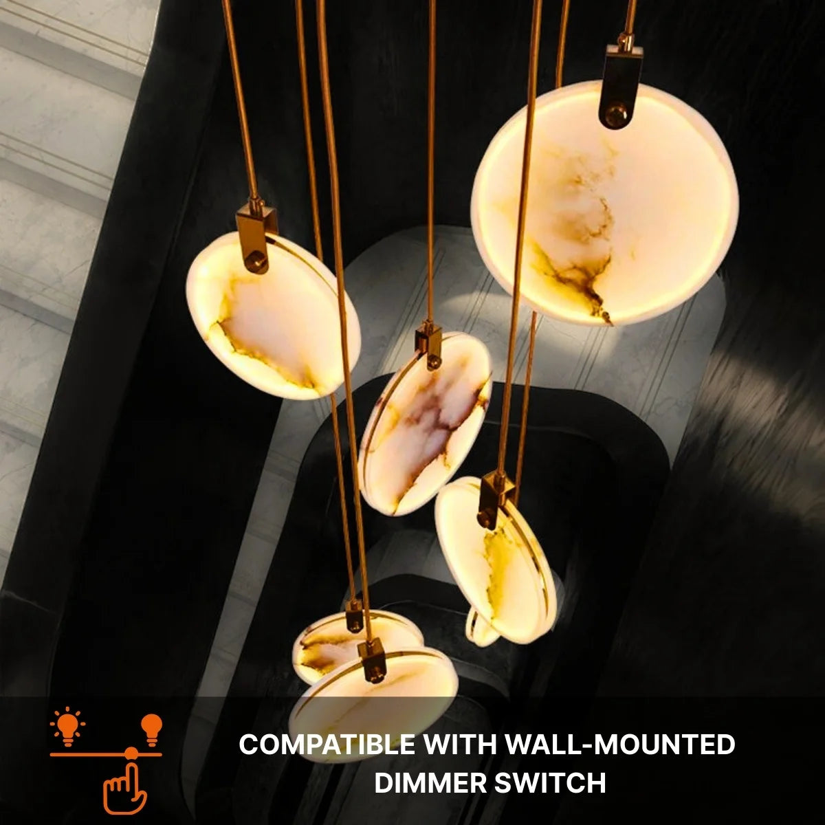 Marble Chandelier