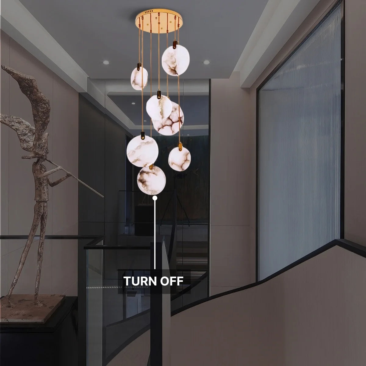 Marble Chandelier