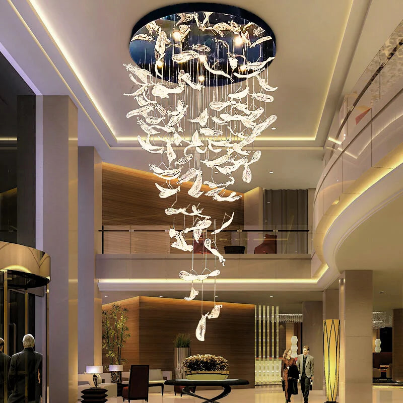 modern artistic chandelier