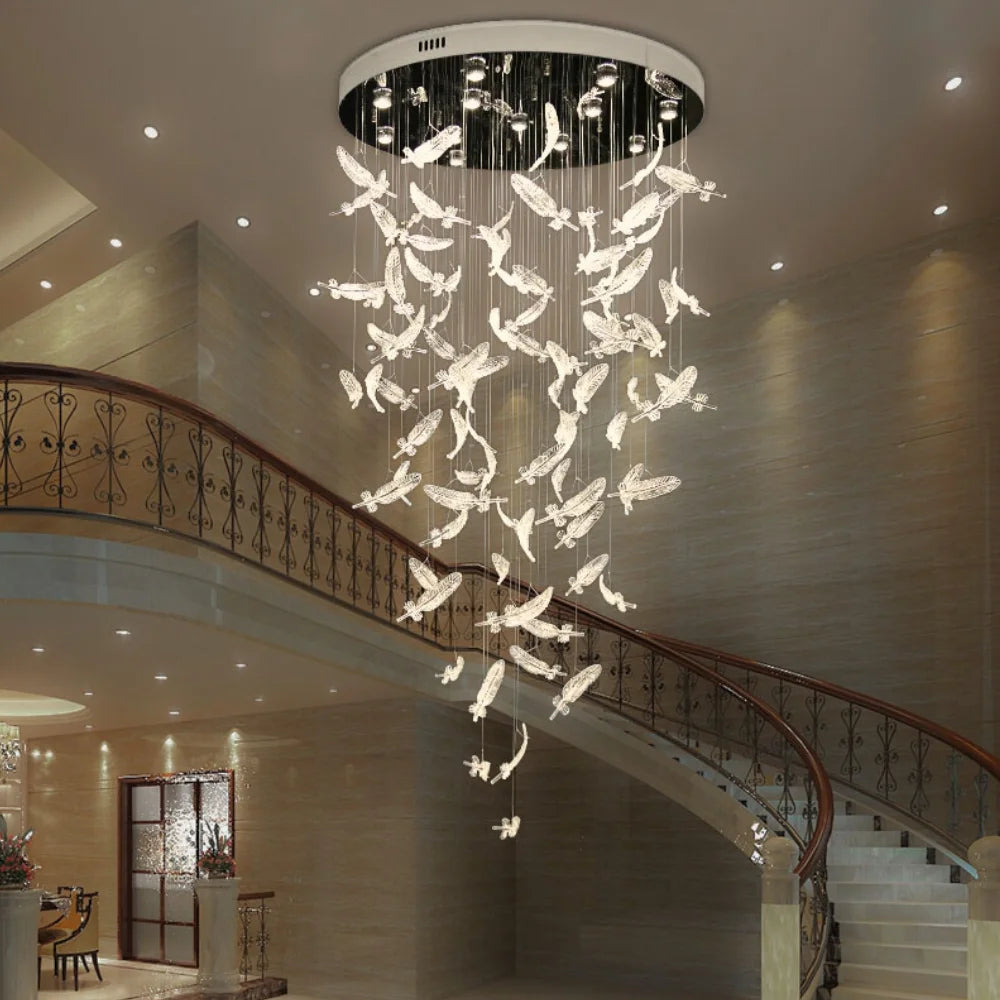 modern artistic chandelier