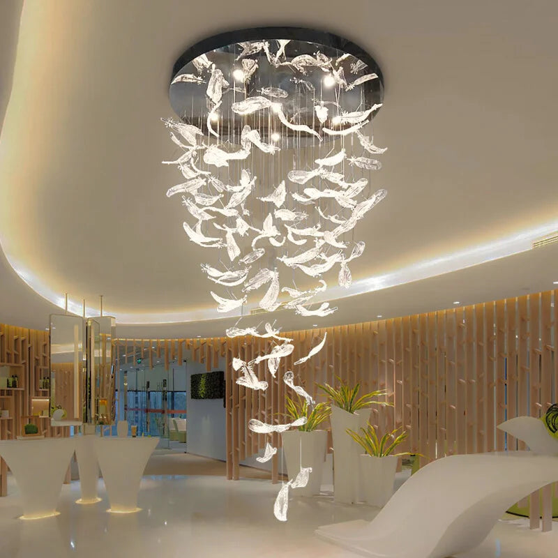 modern artistic chandelier