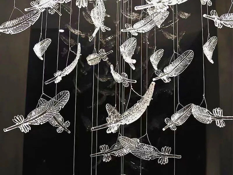 modern artistic chandelier