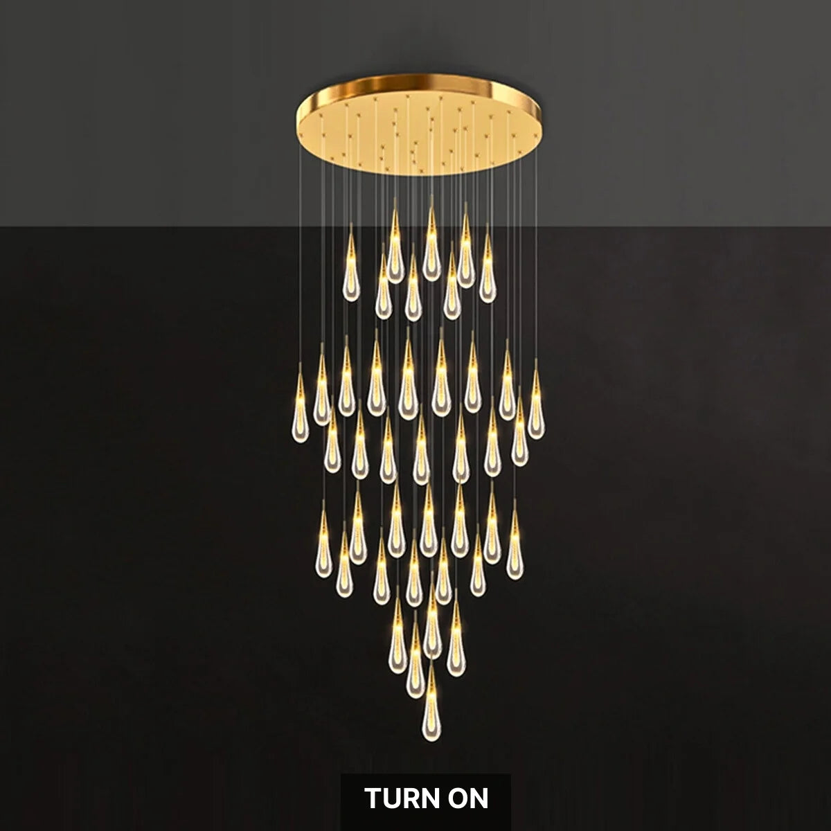 Meteors Chandelier