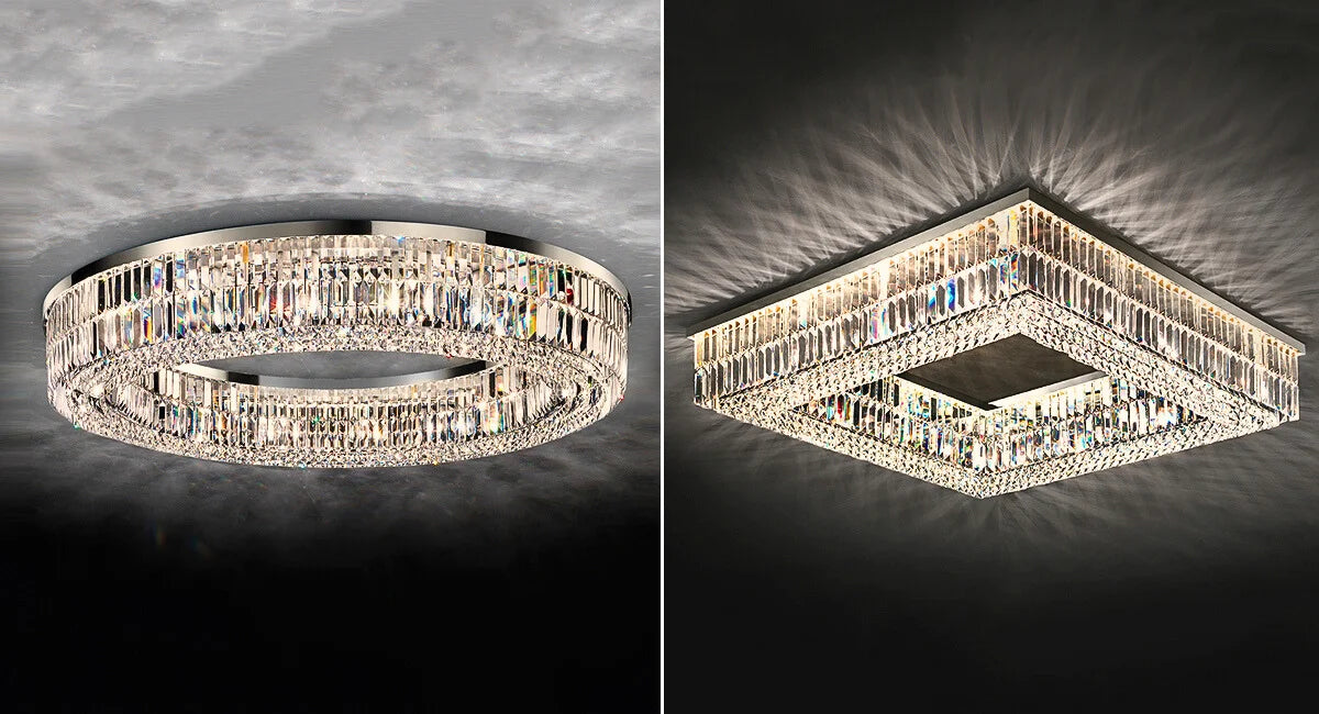 mirror ceiling lamp for living room