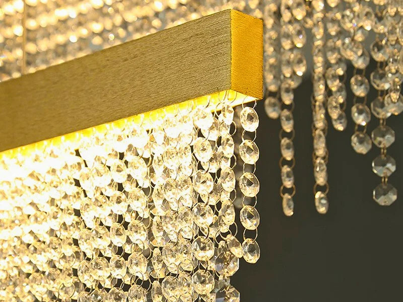 LED dining room chandelier