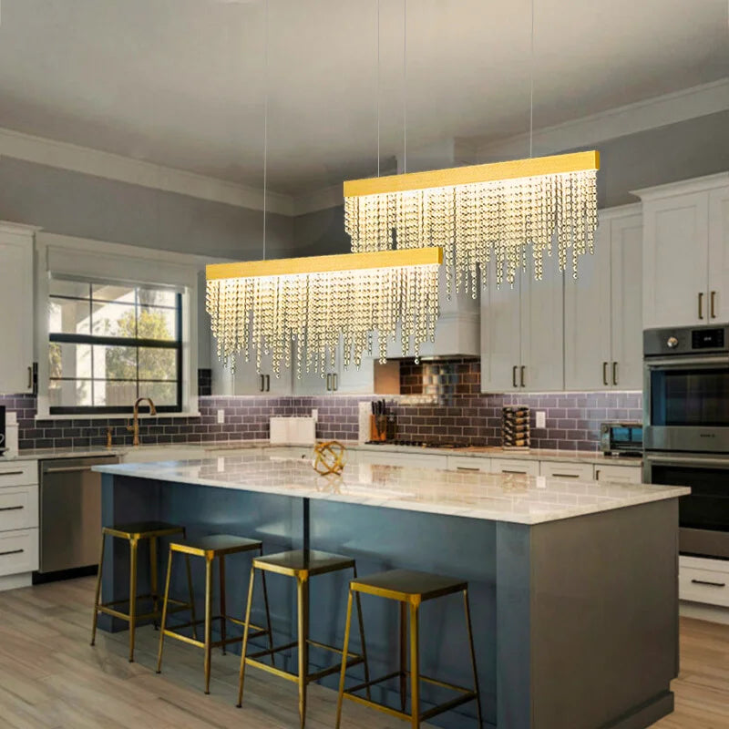 LED dining room chandelier