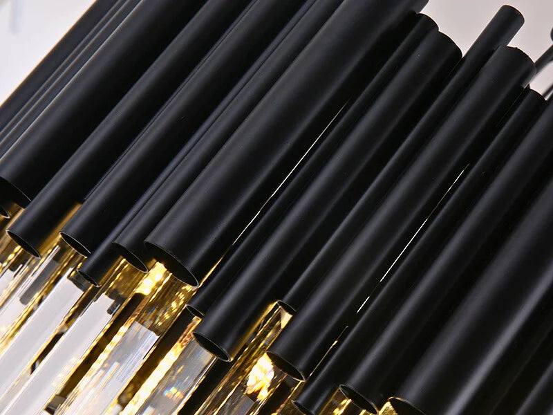 black chandelier for living room