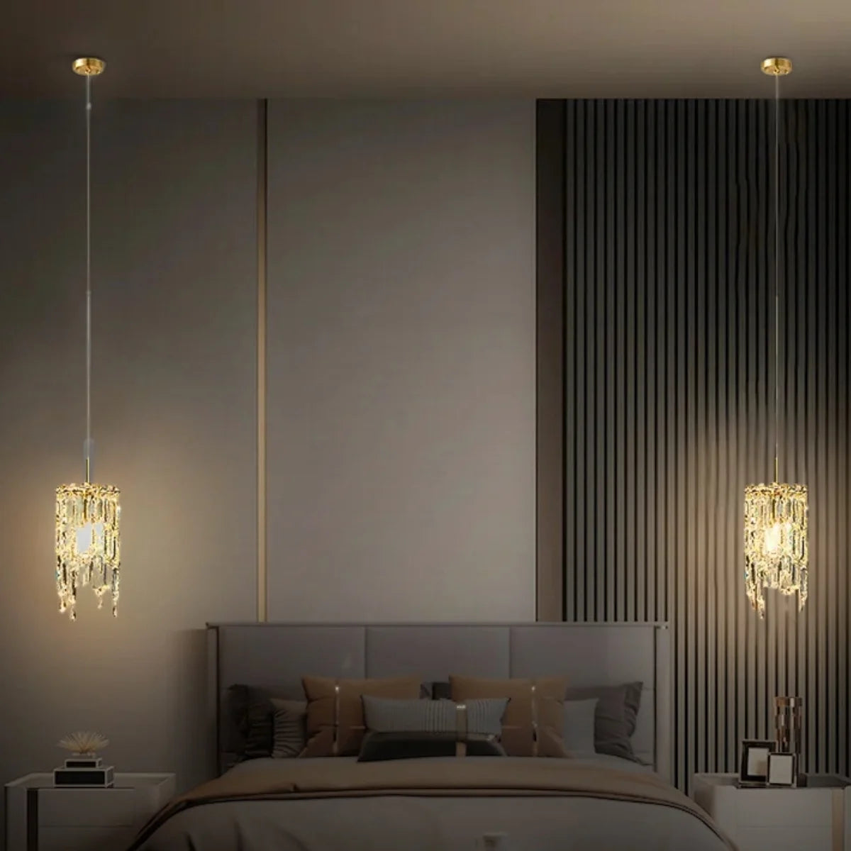 Pendant Lighting With Crystals