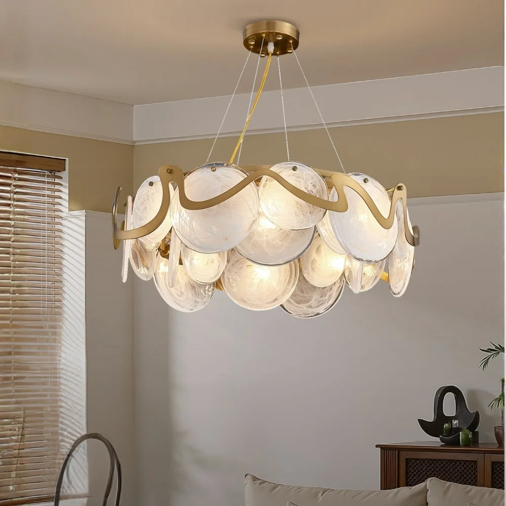 modern designer dining chandelier