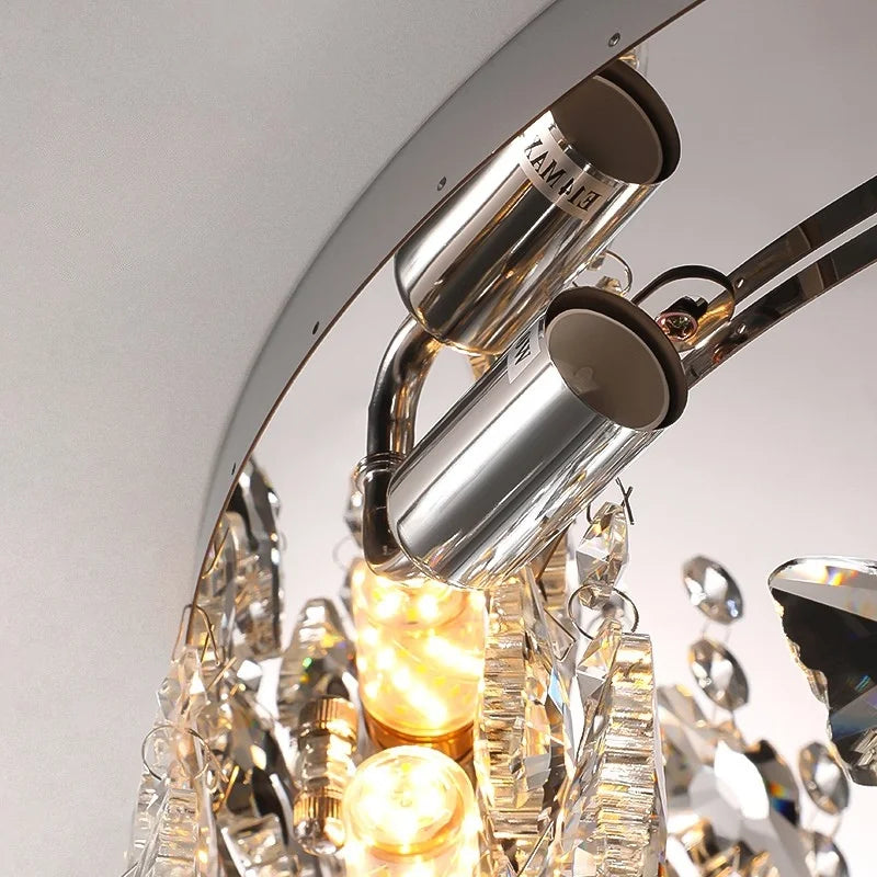Rain Ceiling Lamp-Modern Home Decor Crystal Ceiling Light Detail