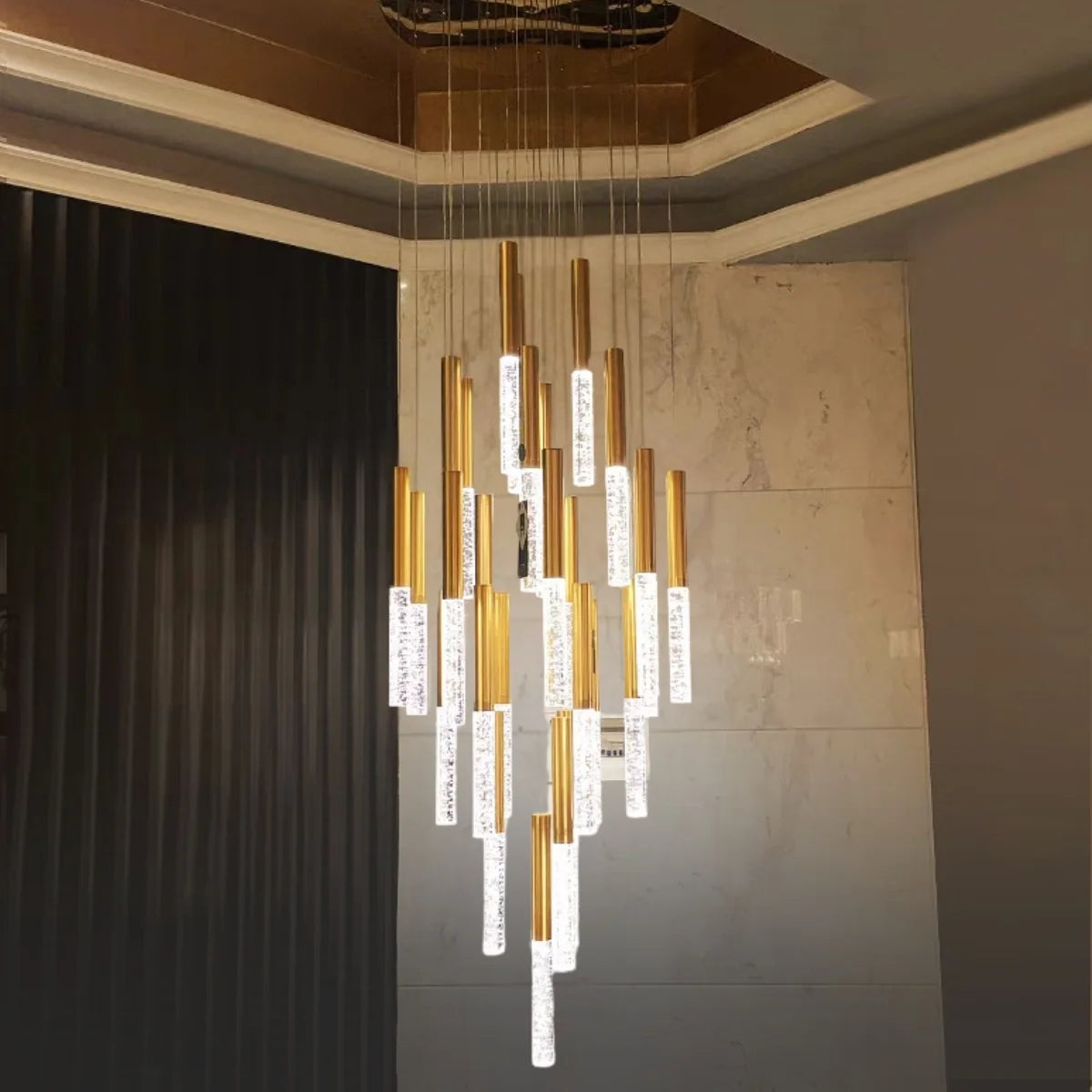 luxury chandelier for entryway