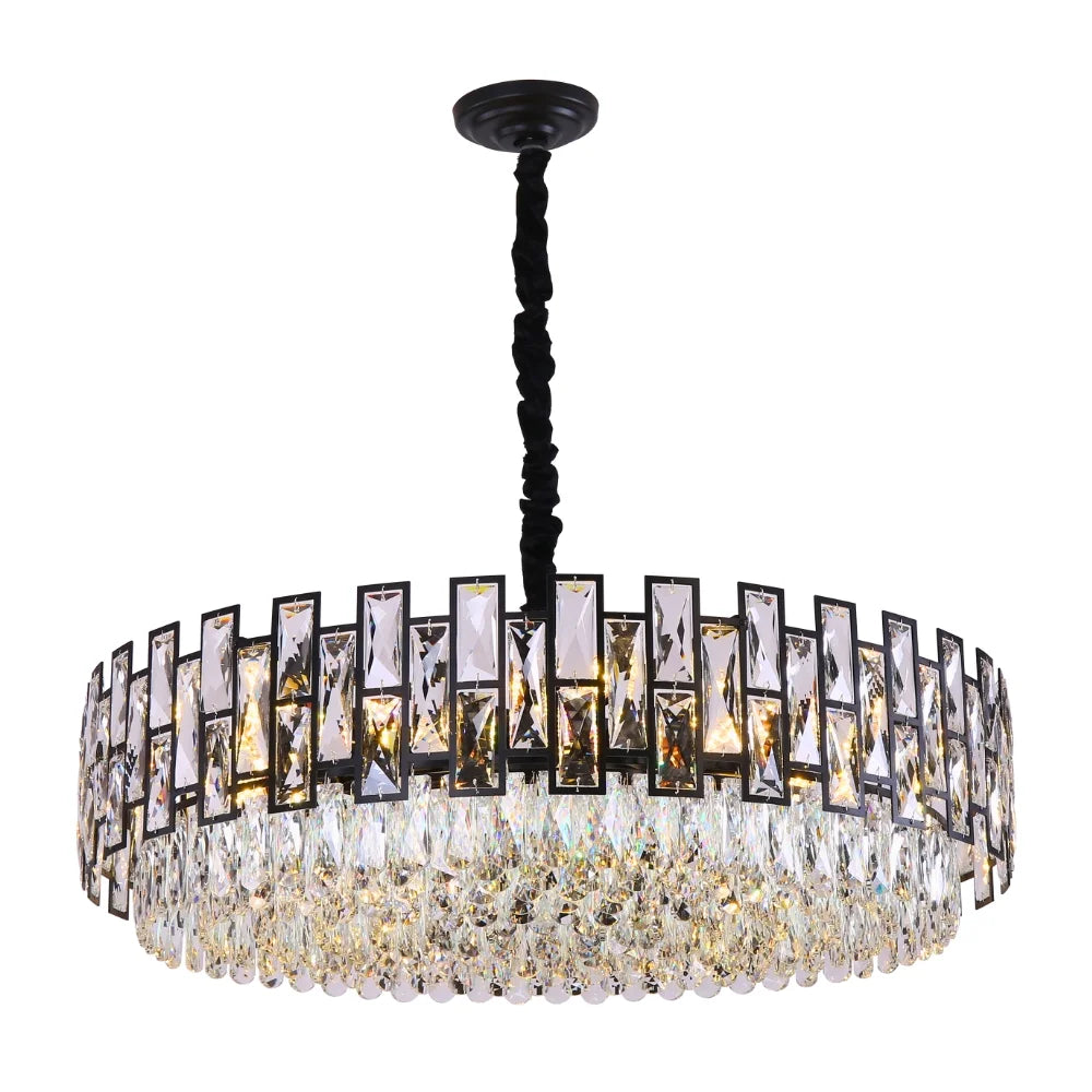 Round Crystal Chandelier