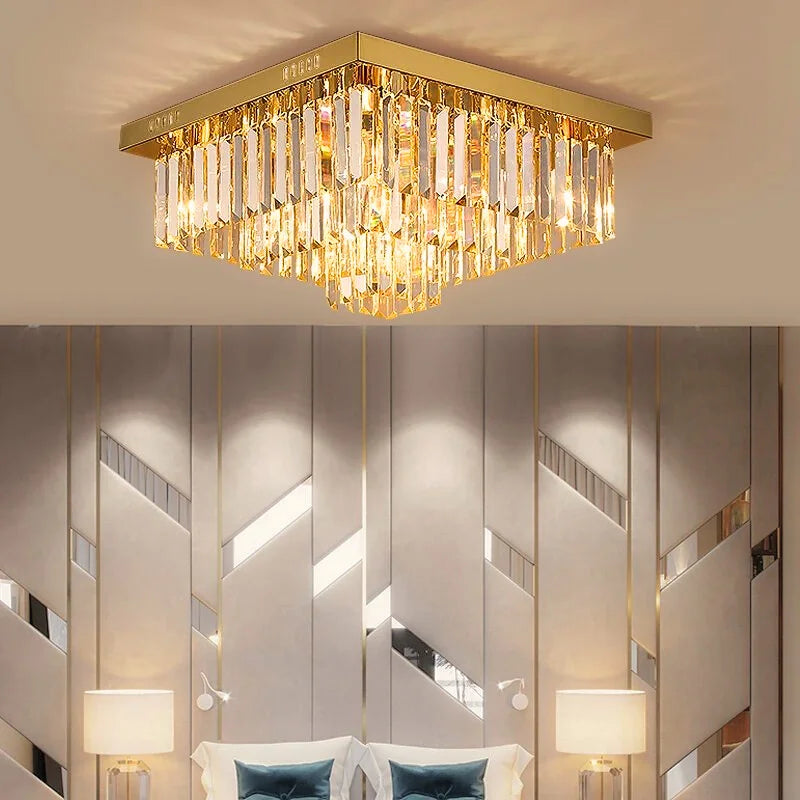 modern gold chandelier for ceiling