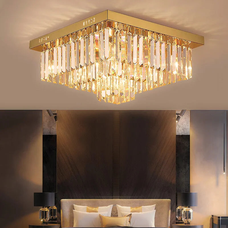 modern gold chandelier for ceiling