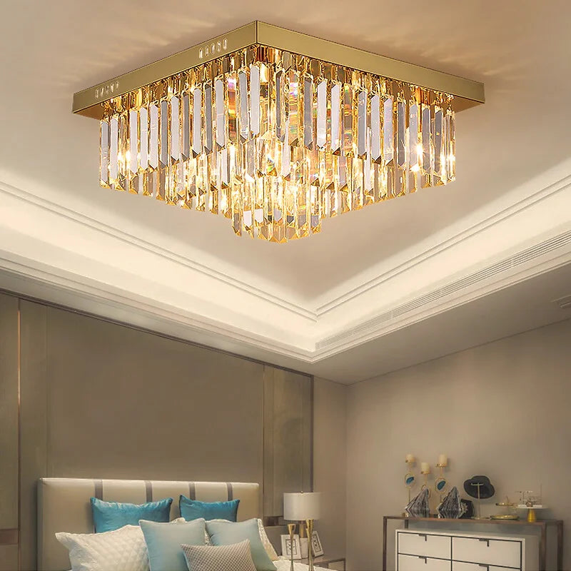 modern gold chandelier for ceiling