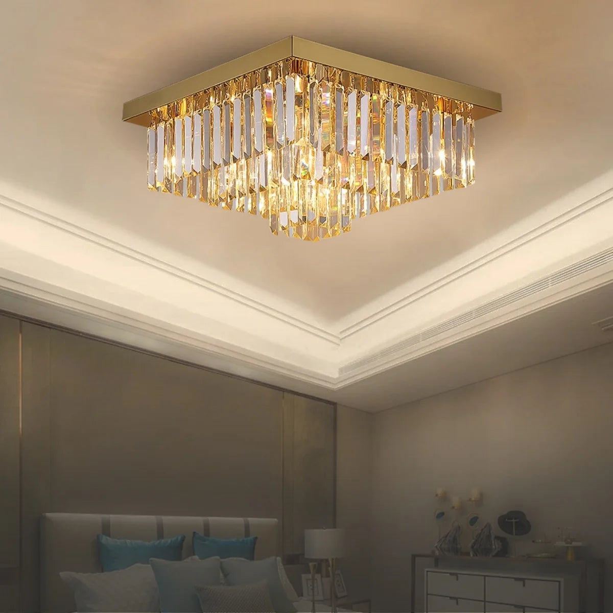 modern gold chandelier for ceiling