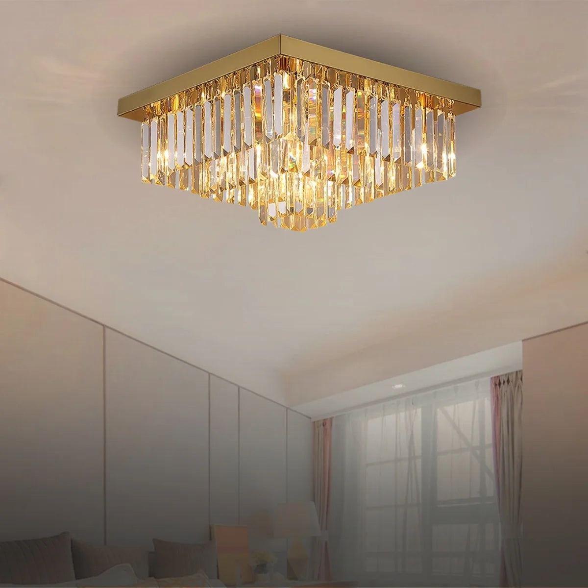 modern gold chandelier for ceiling