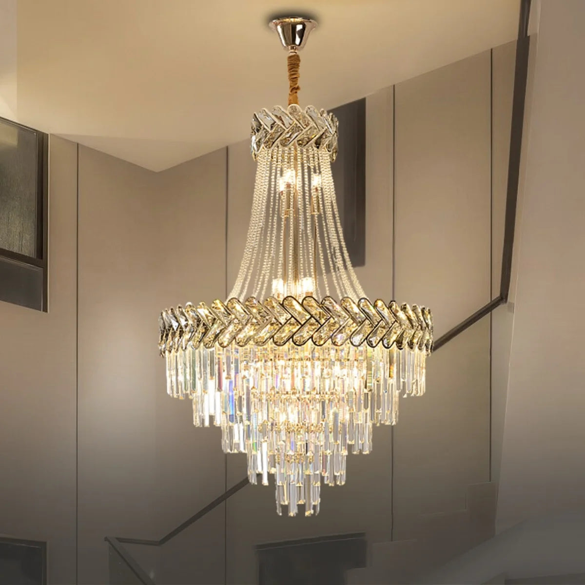 modern loft chandelier