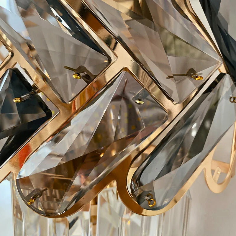 gold wall lamp