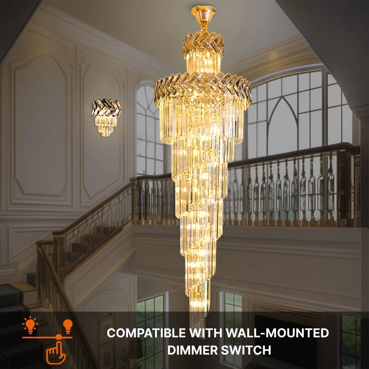 Solis Staircase Chandelier