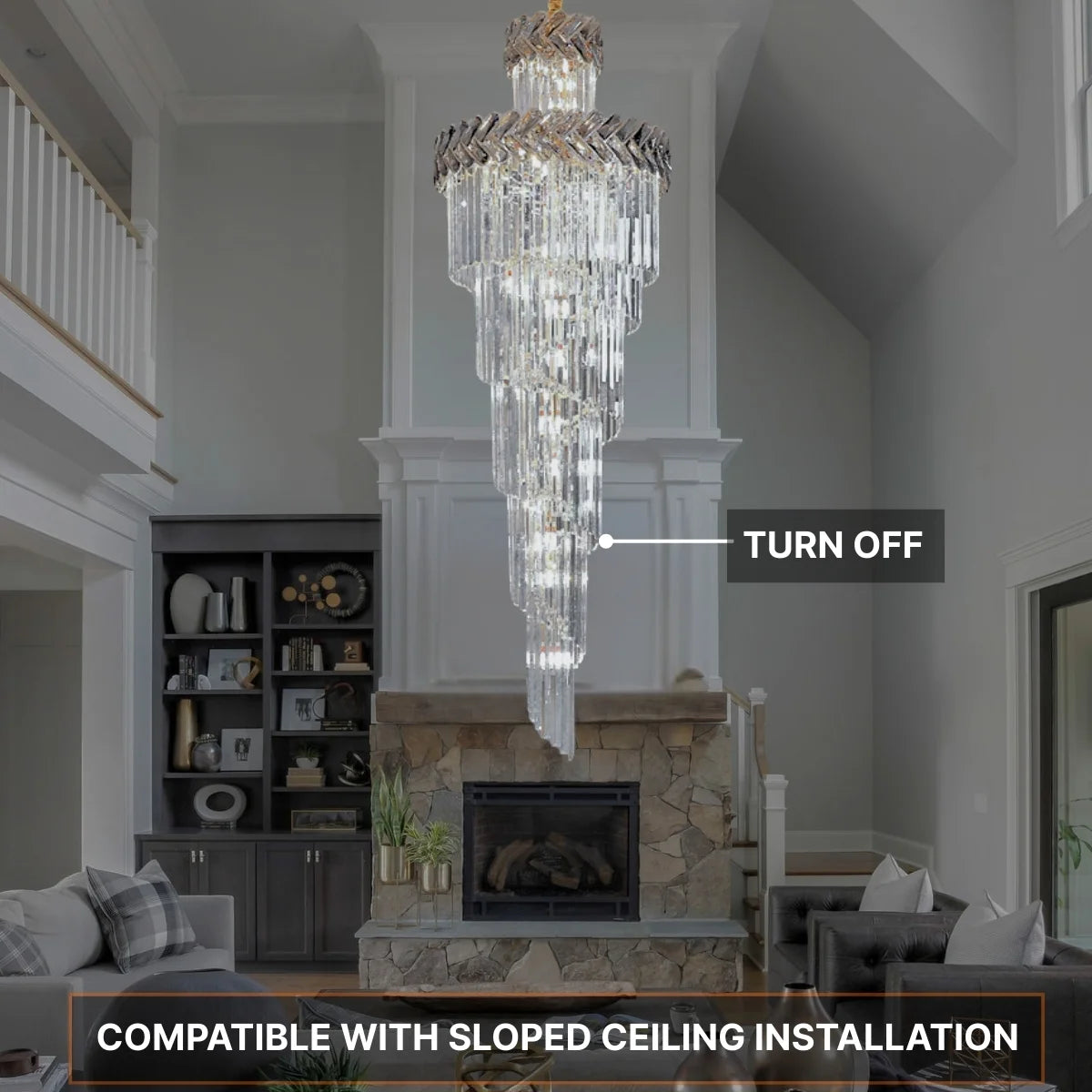 Solis Staircase Chandelier