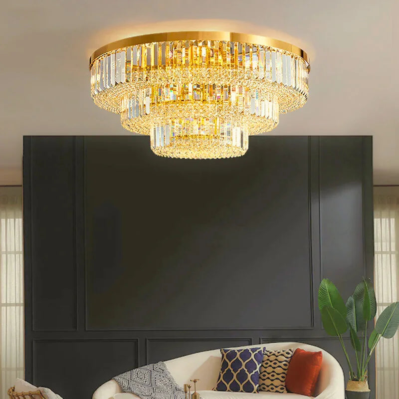 crystal ceiling chandeliers