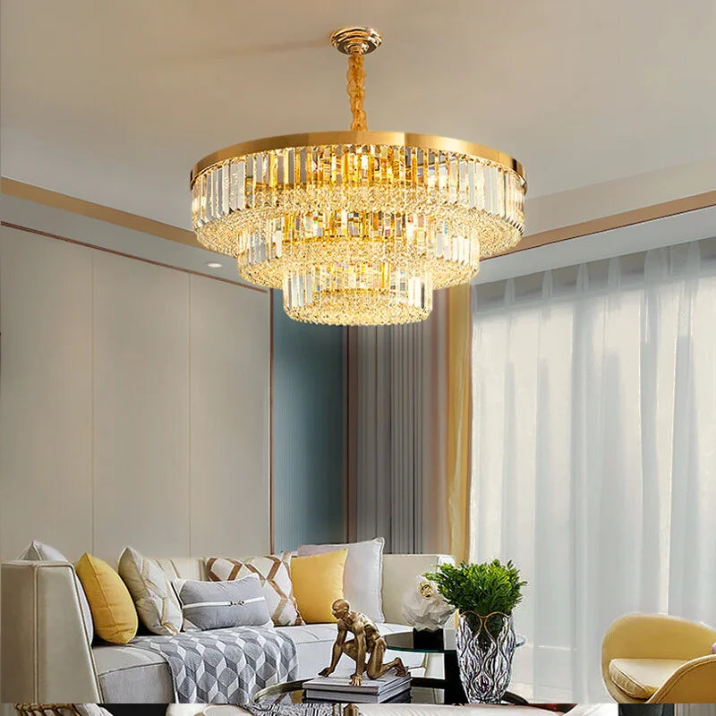 crystal chandeliers
