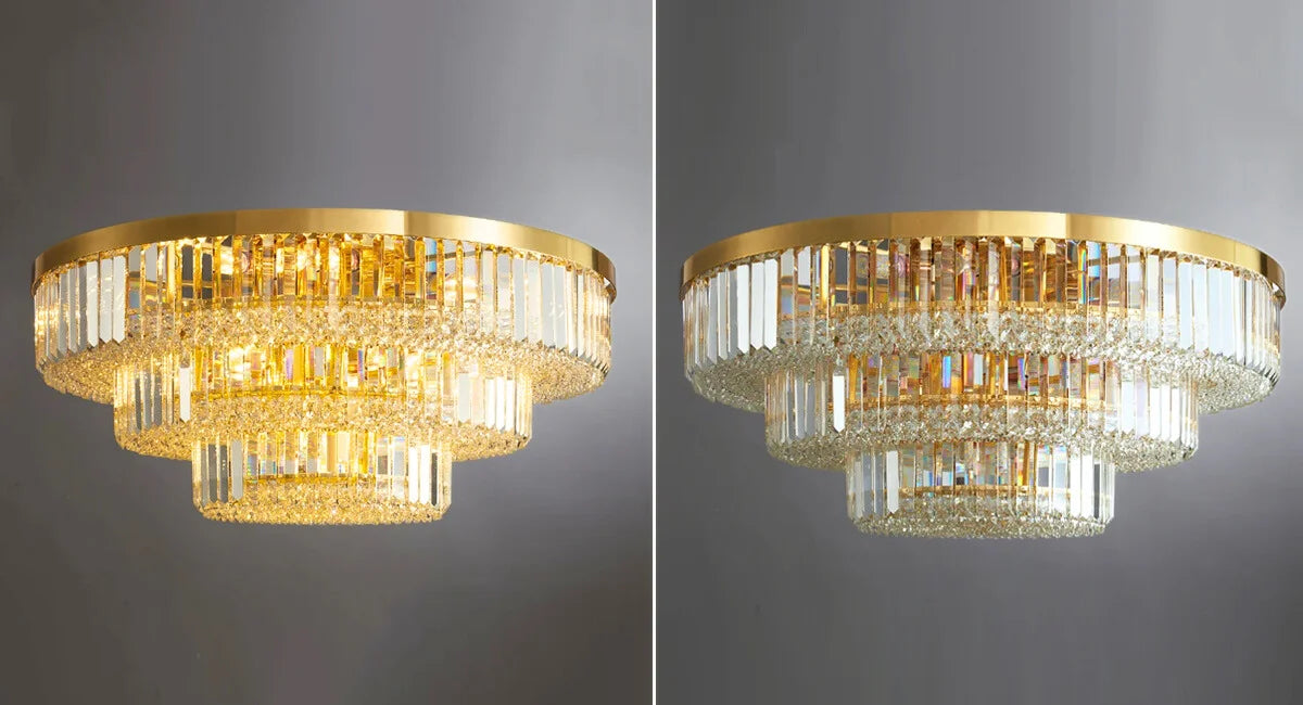 crystal ceiling chandeliers