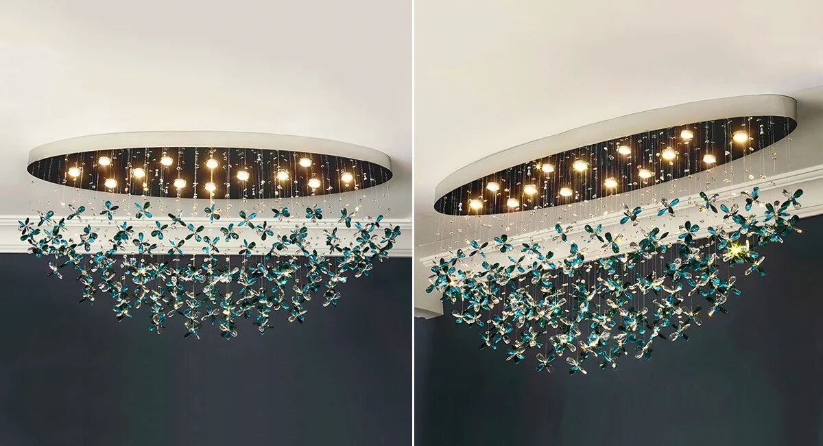 crystal ceiling chandelier