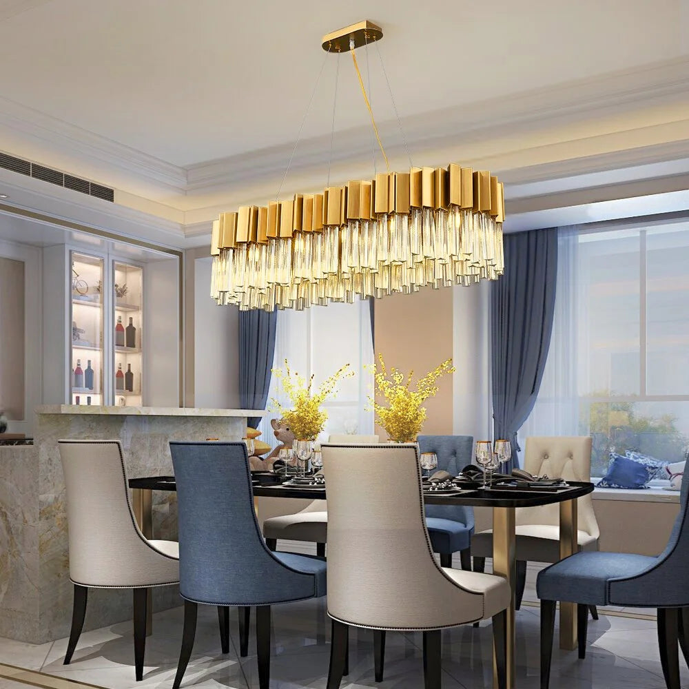 Sunny Crystal Hanging Lights