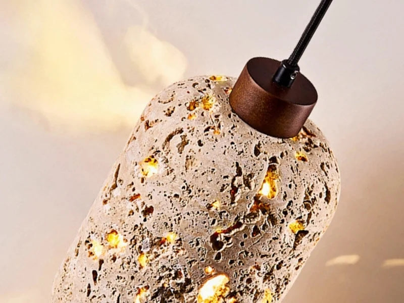 Japanese style wood lamp