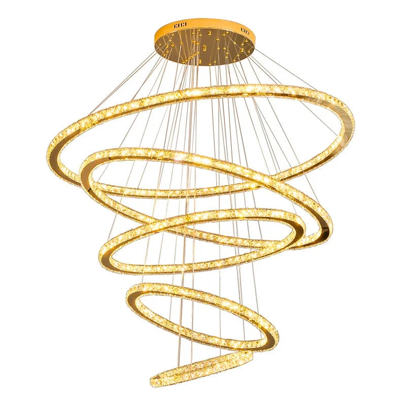 high ceiling chandelier
