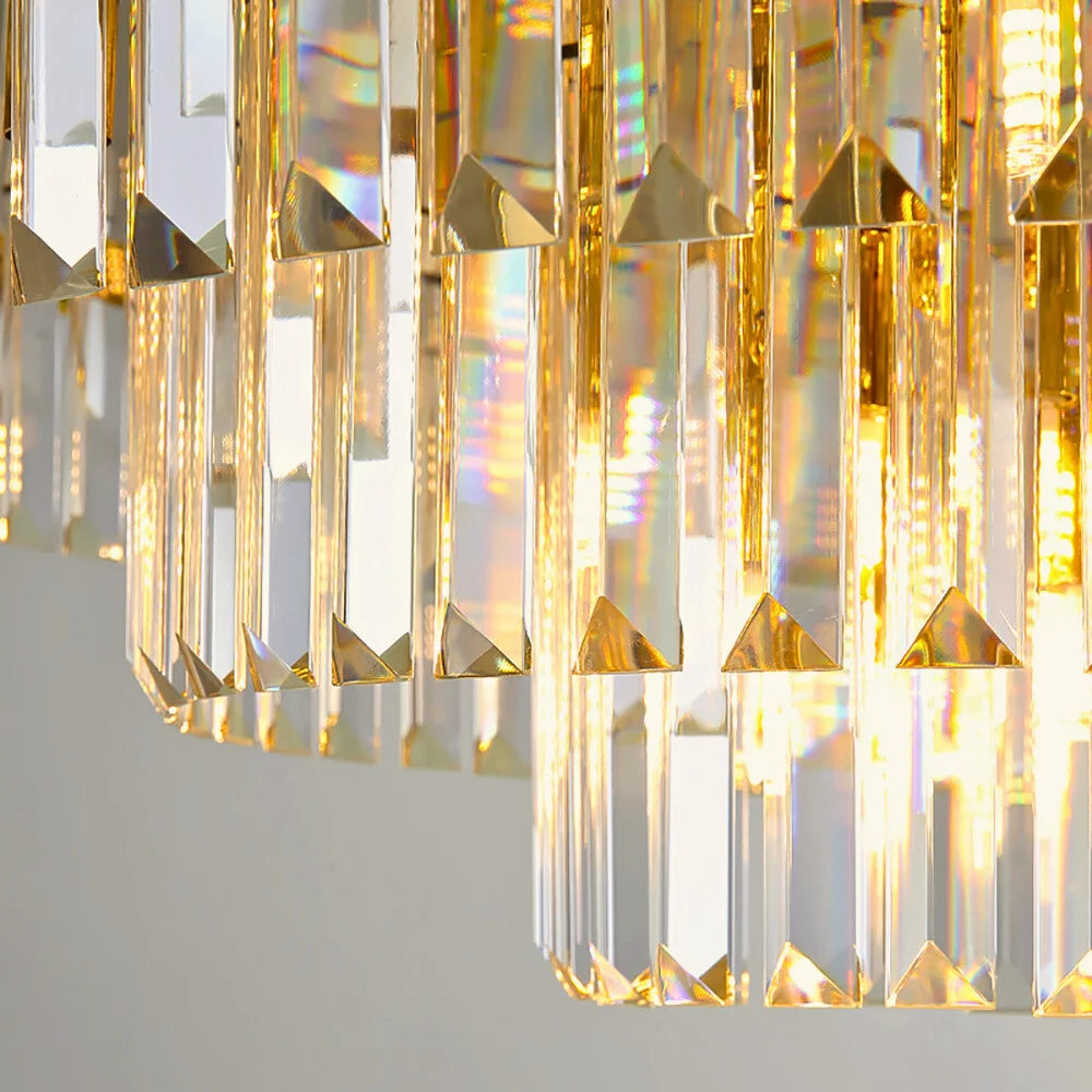 crystal light for dining room