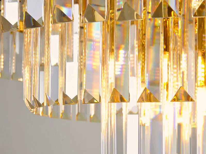 crystal light for dining room