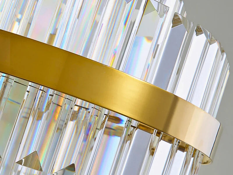 crystal light for dining room