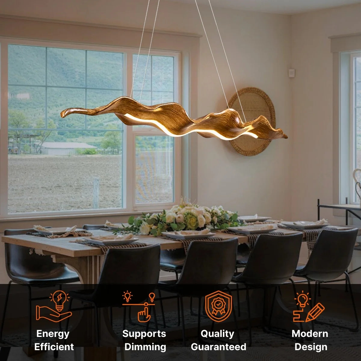 Wave Pendant Light