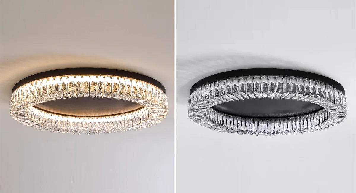 black led ceiling lamp