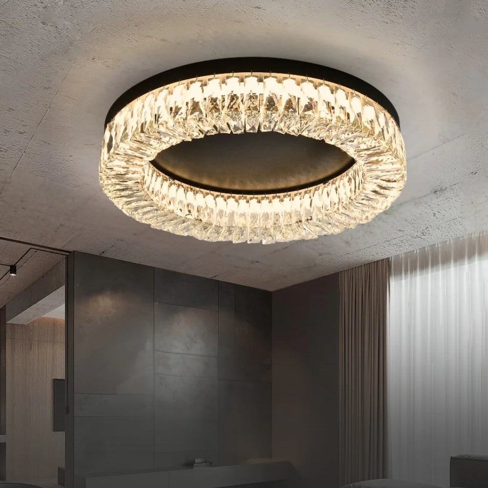 Zyra Crystal Ceiling Light