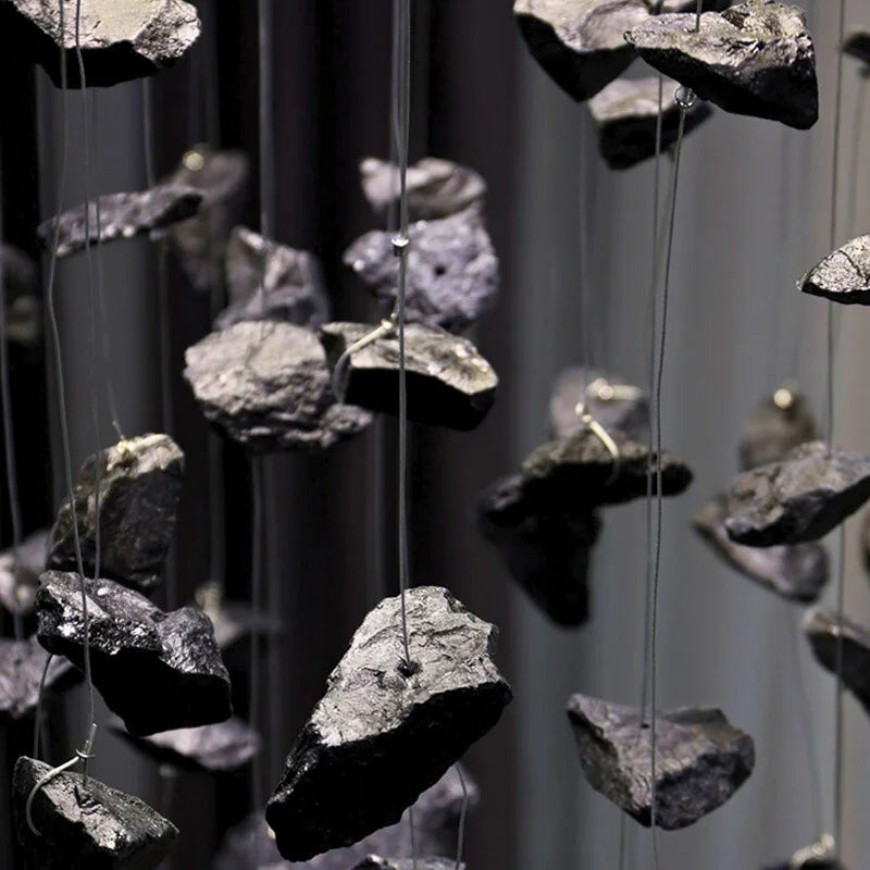 agate stone chandelier