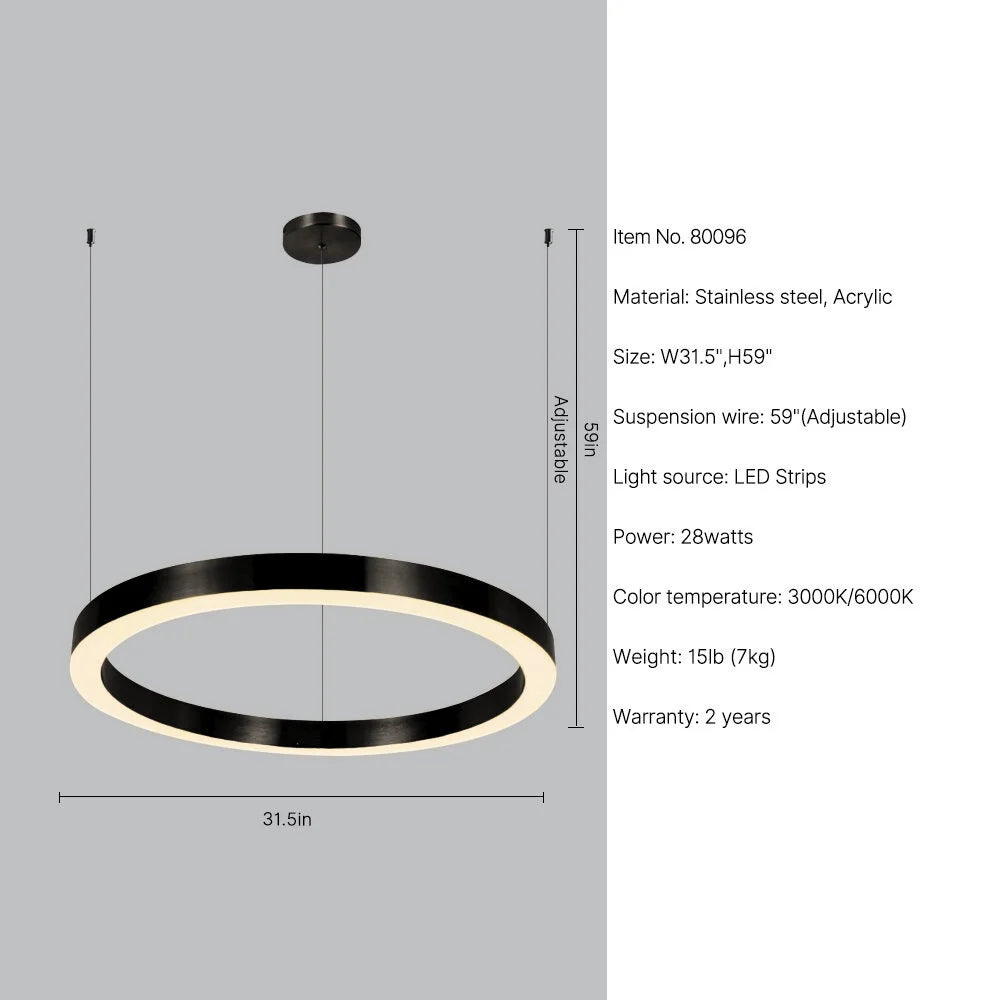 black chandelier with lamp shades