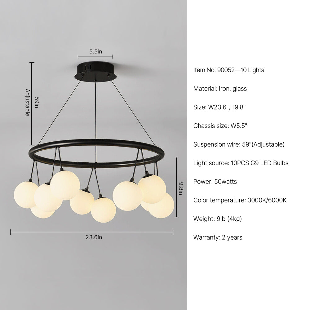 black iron chandelier